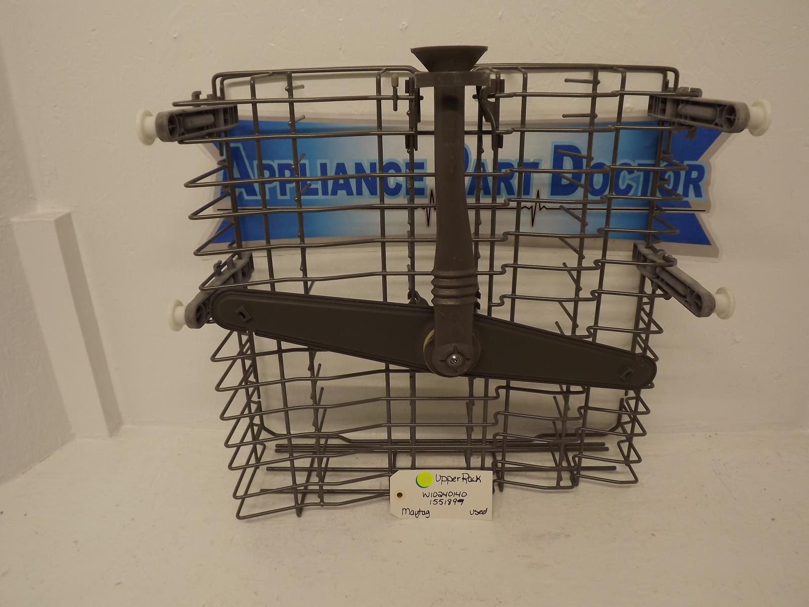 Maytag Dishwasher W10240140 1551899 Upper Rack Used Maytag Dishwasher W10240140 1551899 Upper Rack Used